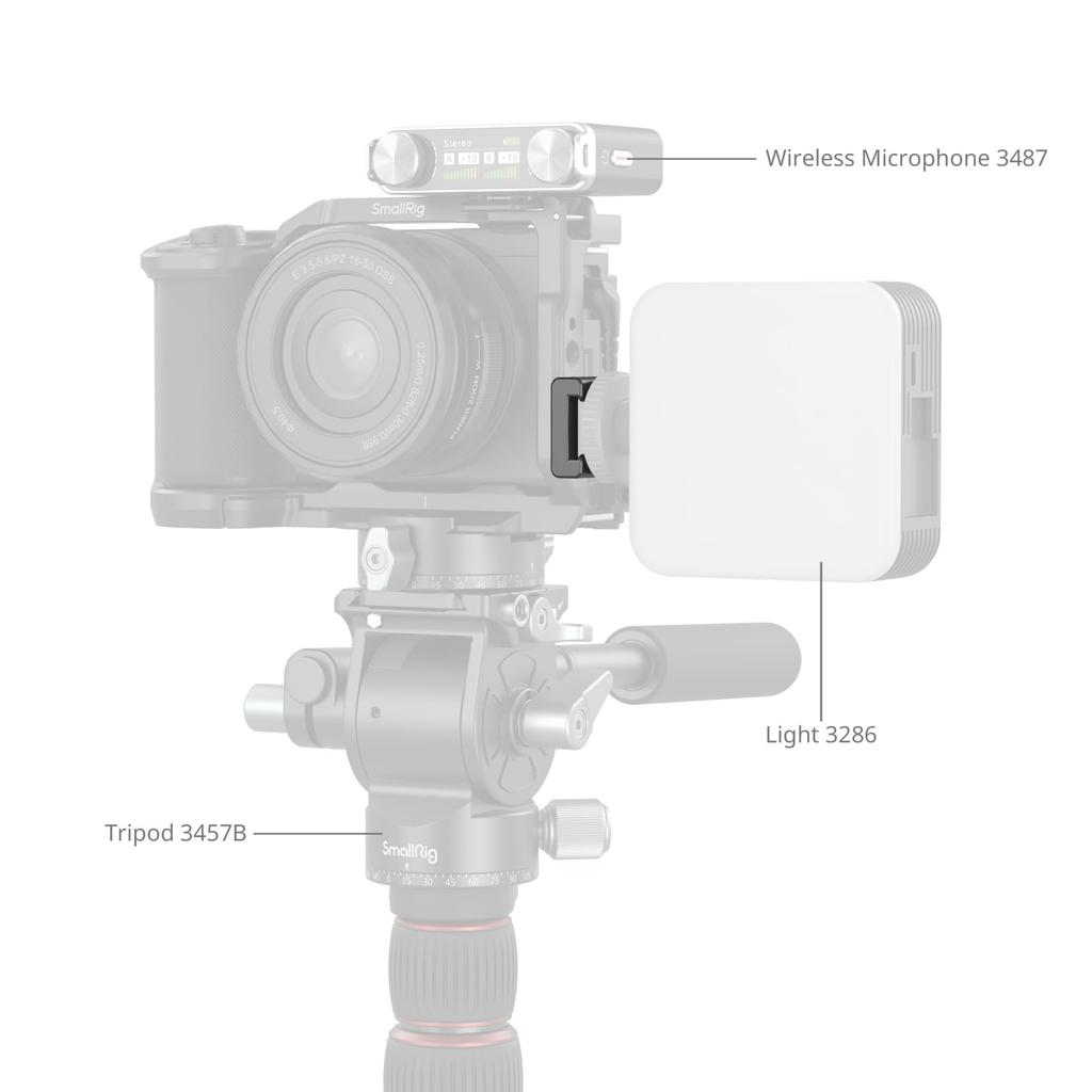 SmallRig Cold Shoe Support 5032 Anti-Deflection (2 Pieces)