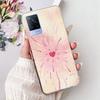 Cute Painting Phone Case For Vivo V21 V21e 4G 5G Soft Silicone TPU Back Covers For Vivo V21s V21 V21E Cases Bumpers