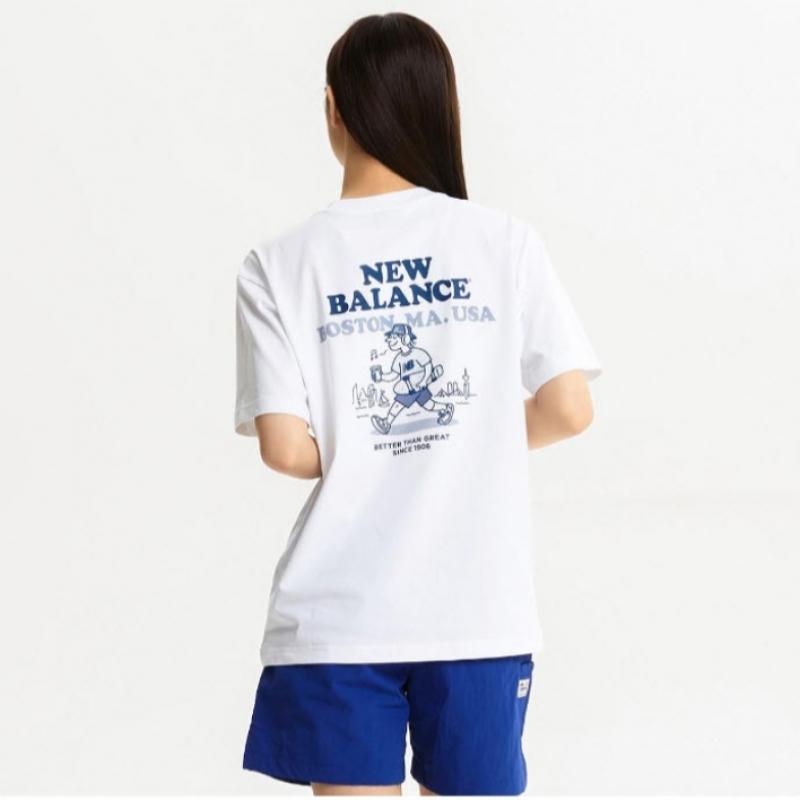 New Balance Tee Lqj Nbnee21523 10 Uni Nb BOy BOstOn ShOrt Sleeve Tee O