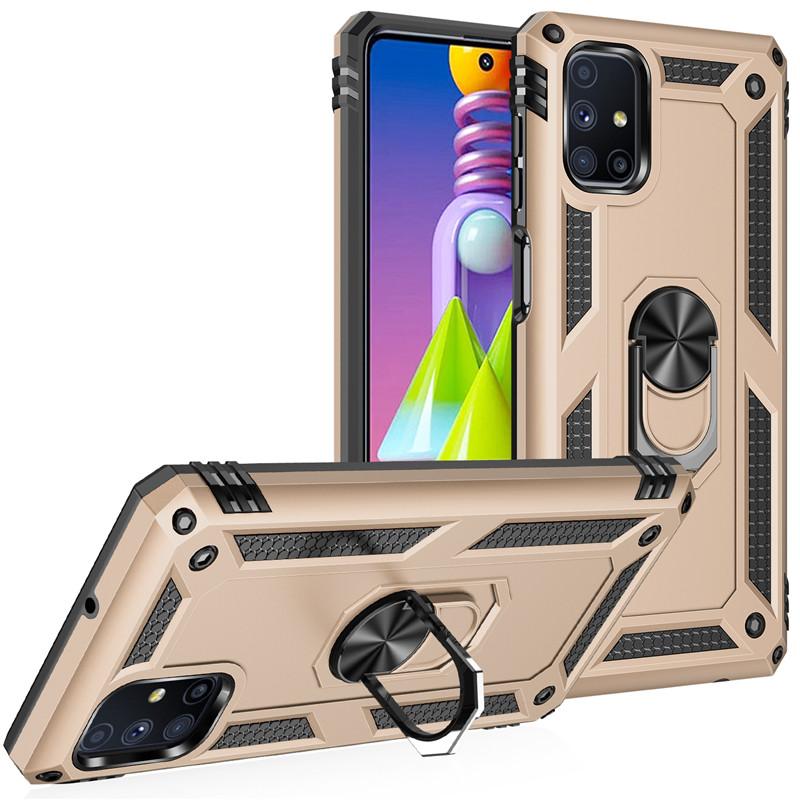 Для Samsung Galaxy M51 M32 M02 M21 2021 автомобильный магнитный держатель для защитного кольца подставка чехол для телефона для M31 M21 M01 M12 задняя крышка