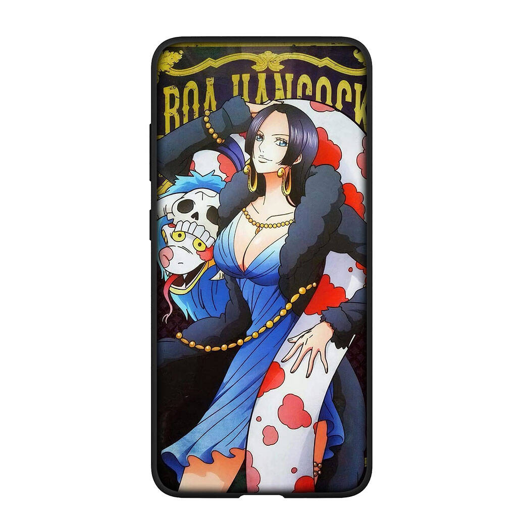 Чехол для телефона для iPhone 17 15 16 Plus Redmi Note 14 12 11 13 Pro Max Huawei P30 P20 Lite OPPO A60 A80 A38 A54 Boa Hancock Funda One Pieces Luffy Cover