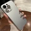 Роскошный оригинальный матовый прочный чехол-броня для iPhone 17 16 15 14 13 12 11 17 Pro Max Plus, тонкий чехол с защитой камеры из стекла