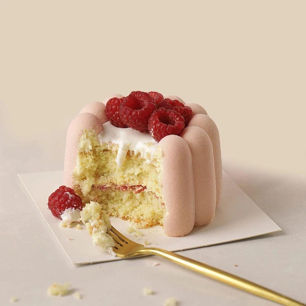 Star Shape Silicone Baking Moulds Flower Shape Mousse Cake Mold Pudding Kitchen Tool  For Baking