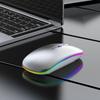 Rechargeable Wireless Bluetooth Mouse For Computer PC iPad Dual Mode Bluetooth 4.0 + USB Wireless Mouse 342.4GHz 1600dp DPI