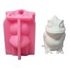 3D Animal Shape Silicone Candle Molds Animal Shape Resin Silicone Molds for Epoxy Resin Candle Making Gypsum Decoration