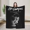 Off Campus  Briar University Hockey Blankets Romance Plush Throw Blanket Summer Air Conditioning Printed Soft Warm Bedspreads,