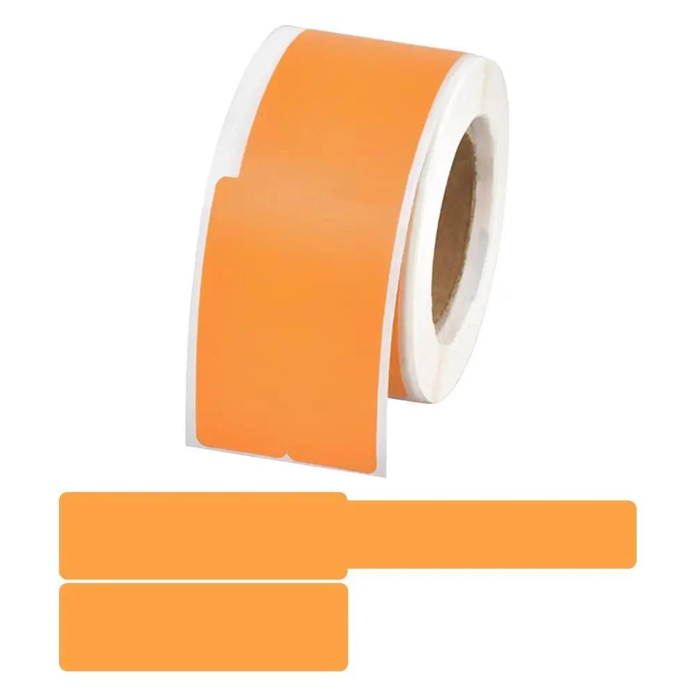 100Pcs/roll Cable Labels Self-Adhesive Waterproof Wire Marking Ties Laser Printer Sticker Network Organizer Wiring Accessories