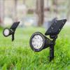 Outdoor Lighting LED Floor Changing Garden Light Waterproof Landscape Spotlight Garden Decoration