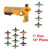 Catapult Plane Toys Sports Game Outdoor Garden Child Airplane Launcher Bubble Catapult Slingshoot Plane Toy Antistress Fidget Toys