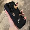 A 12 22 32 милый 3D медведь мультфильм силиконовый чехол для Samsung Galaxy A12 A22 M32 4g 5g A03 A03s A21s мягкий матовый чехол A20s Galaxya12