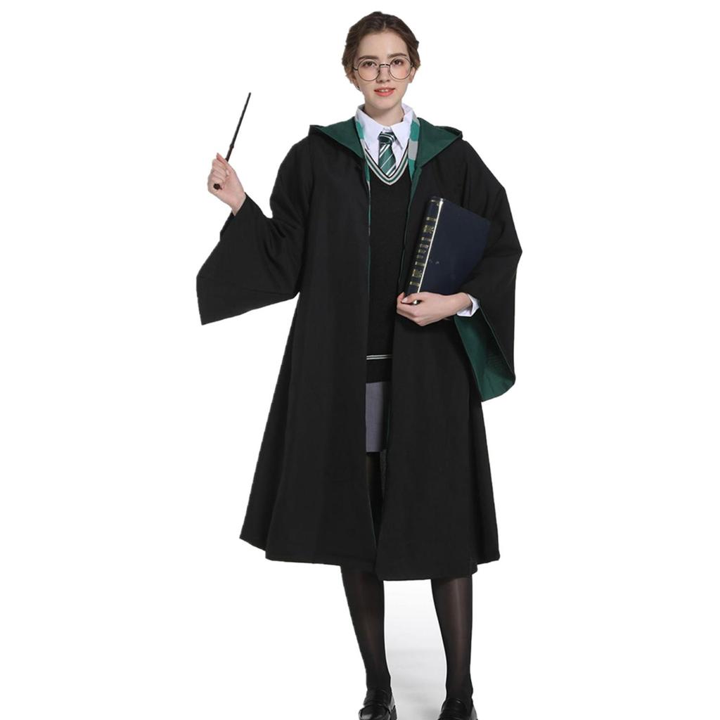 Новый костюм волшебного волшебника, халат для косплея, костюм для выступлений, школьная форма, накидка, плащ для женщин, взрослых, детей, Хэллоуин, Рождественский карнавал, вечеринка