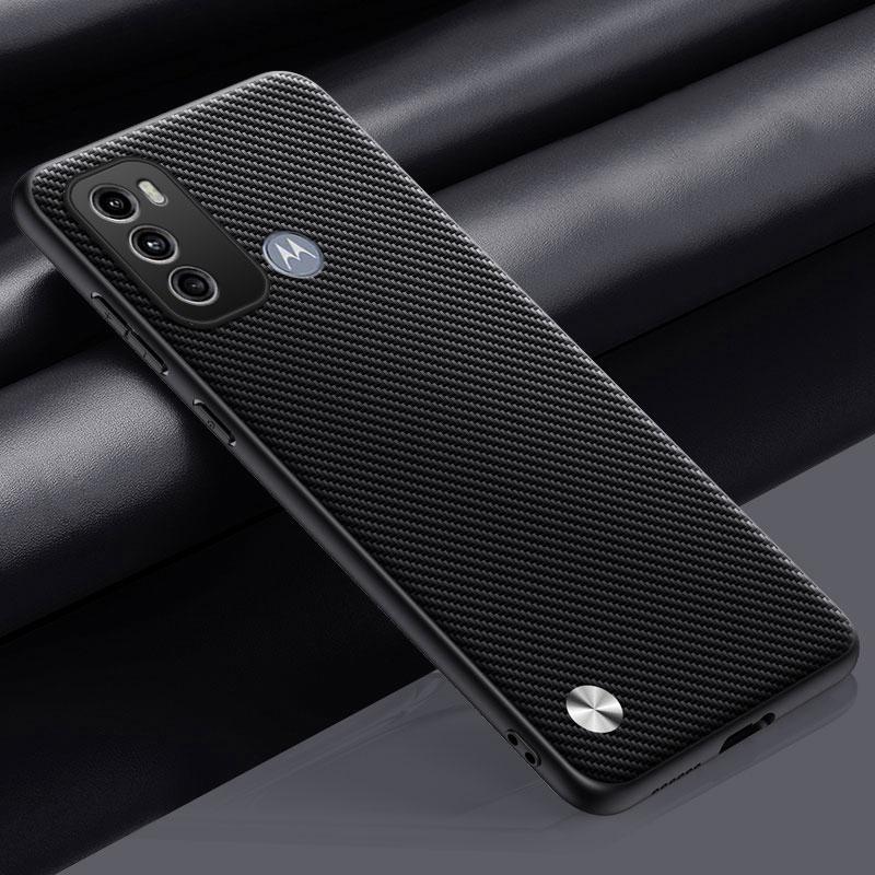 Luxury PU Leather Case For Motorola Moto G60 Back Cover Matte Silicone Full Protection Phone Case For Motorola G60 G40 Fusion