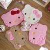 Cartoon Hello Kitty Imitation Cashmere Floor Mat Bathroom Absorbent Non-slip Mat