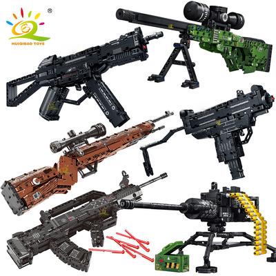 98K AK47 Штурмовая винтовка Модель Строительные блоки Военное Армейское Оружие Пистолет Строительный Блок Имитация Пистолета Кирпичная Игрушка для ребенка