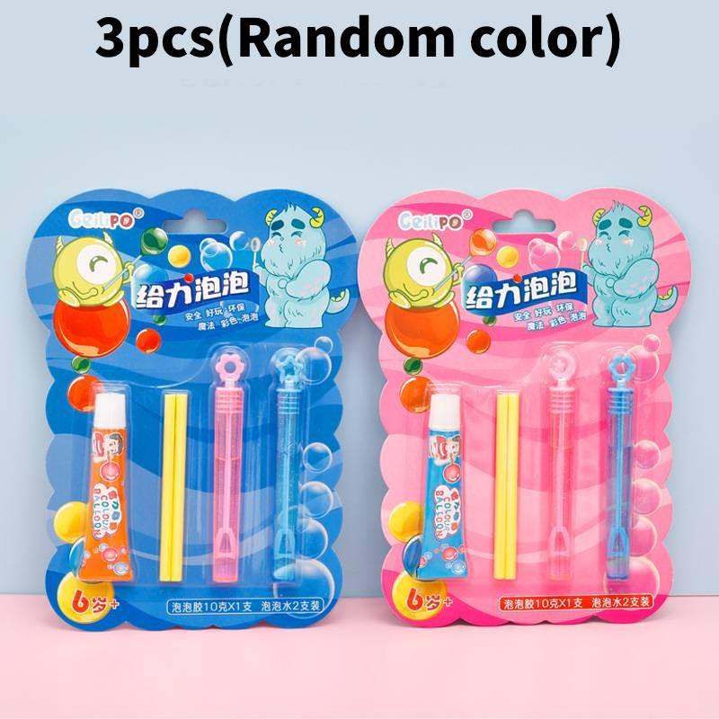 Премиальный детский мыльный раствор Веселые и красочные наборы для выдувания пузырей для детей