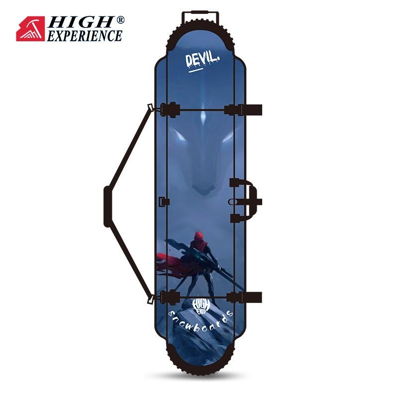 Premium Snowboard Bag Single Strap Foldable Protective Cover Scratch Resistant Durable 145-165cm Boards