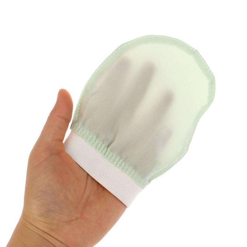 Шелковое отшелушивающее полотенце для умывания лица Мягкий отшелушивающий скраб для ванны Шелковые перчатки для умывания лица