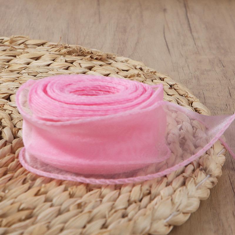 10 ярдов/рулон органзы красочные DIY букет цветов упаковка швейные принадлежности свадебное украшение