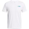 Letter Logo Print Quick-Dry Round Neck Short Sleeve T-Shirt Men T-Shirts White 1382850-100