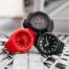 Casio Человек-паук Цвет Побережье Восьмиугольник Водонепроницаемый Кварцевый Механизм Смоляной Ремешок Японские и Корейские Часы Мужские Часы Красный Циферблат GA-2100-4APR-person