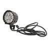 Cycling Horn Headlamp Waterproof 12?72V Aluminum Electric Bike Front Light for Accessory