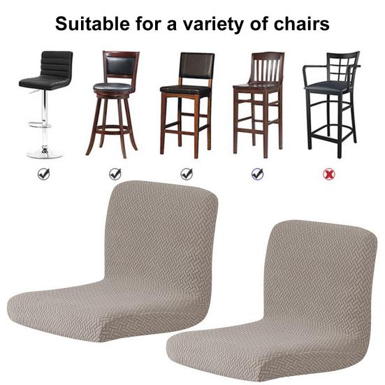 Чехол на стул, высокая эластичность, универсальная упаковка на 360 градусов, полиэстер, спандекс, Т-образный жаккардовый стрейч, вращающийся стул, комбинезон, домашний декор