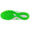 Mizuno Морелия Сала Про Комфортабельный TF (Резиновые шипы) Прочные нескользящие футбольные бутсы унисекс, серебристо-зеленые, Q1GB2513
