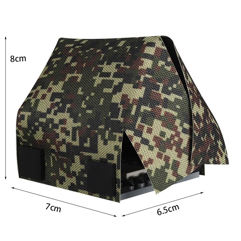 World War Ii Building Block Doll Military Toy Accessories Parachute Weapon Piece Equipment
