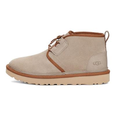 Neumel Suede прочные амортизирующие нескользящие теплые круглые носки на шнуровке плюшевые ботинки для снега мужские ботинки серые 1120769-PUTT