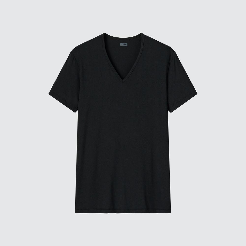 Uniqlo Japan HeaTTech V Neck T  shorT sleeVe 
