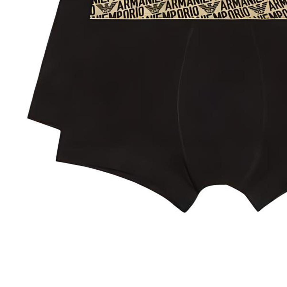 Emporio Armani Мужское нижнее белье с принтом логотипа, хлопок стрейч, 2 шт., FW24 111210-4F598-17020
