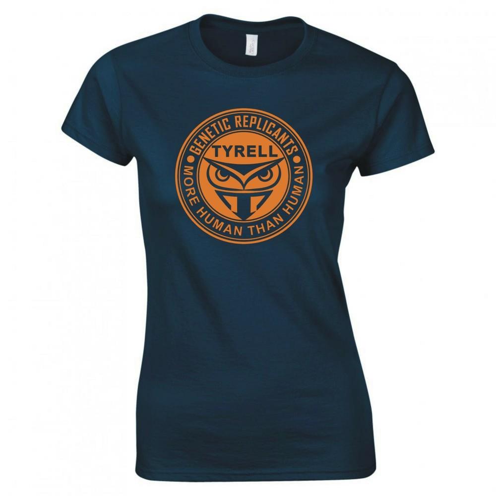 Inspired By Bladerunner Tyrell Corp Movie Ladies Skinny Fit Tshirt