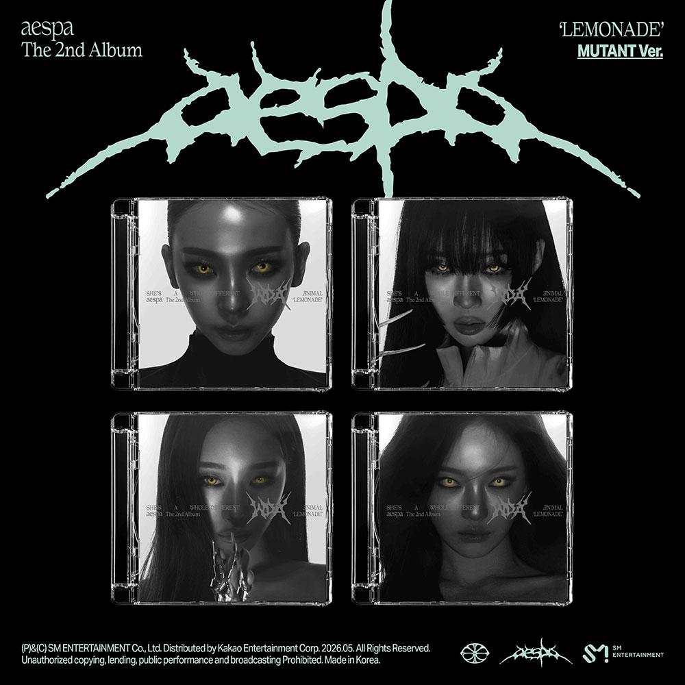 aespa 2-й альбом - ЛИМОНАД (МУТАНТ Вер.)
