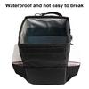 Waterproof Car Trash Can Bin Auto Car Accessories Organizer Garbage Dump For Trash Can Cars Storage Pockets Closeable Portable