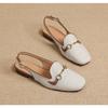New Women Platform Sandals Anti-slip Closed Toe Metal Shoes Women Flat Outdoor Round Toe Wedge Sandals Women Sandalias De Mujer