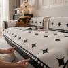 Straight Row Sofa Cushion New Four-Season Universal Light Luxury High-End Sofa Cover Cloth Towel Non-Slip Leather Sofa Seat Cushion