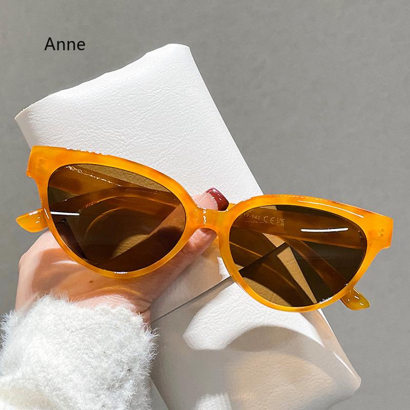 Fashion Cat Eye Sunglasses Women Vintage Designer Glasses Small Frame Luxury Eyewear UV400 Gafas De Sol Mujer Gafas