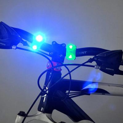 Силиконовый велосипедный фонарь Ночной предупреждающий задний фонарь LED Велосипедная передняя задняя лампа Велосипедный фонарь для езды Фонарь на колесо