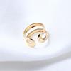 Pierced Gift Multi-layer Girl Ear Bone Clips Earring Set Korean Style Earrings Leaves Ear Cuff