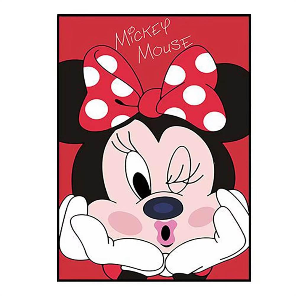 Disney Минималистичный стиль Дональд Дак Дейзи Микки 5D Алмазная Живопись Полная Алмазов Сделай Сам Ручная Алмазная Живопись Мультяшное Украшение Набор для Живописи