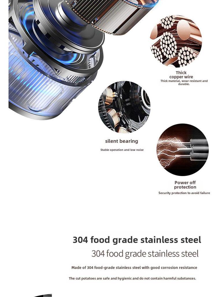 Fully Automatic Commercial French Fry Cutter: Electric Potato Cutting Machine