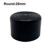 4pcs/set Table Socks Round Bottom Furniture Feet Chair Leg Caps Silicone Pads Non-Slip Covers