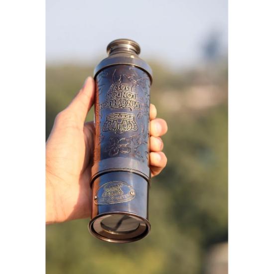 Brass Portable Telescope || Hand Crafted Beautiful Brass Decorative for Home/offlice