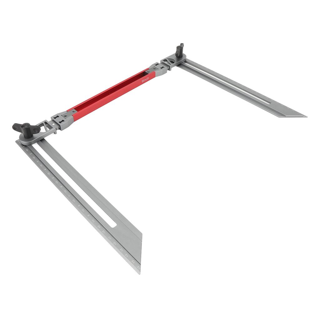 Шаблон для ступеней лестницы Измерительный инструмент из алюминиевого сплава для точного измерения A