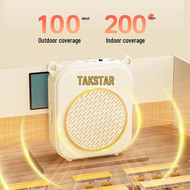 TAKSTAR E140 Portable Wireless Voice Amplifier CN plug (adapter included)