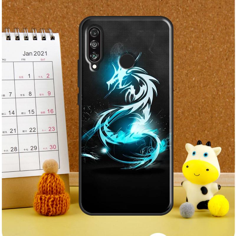 Древний японский дракон Для Huawei Nova Y61 Y60 Y70 Y72 Y73 Y90 Y91 12i 11i 3i 7i 8i 9 10 SE P20 P40 P30 Lite Чехол