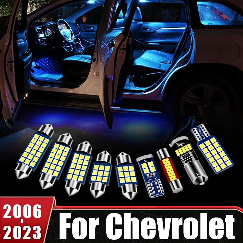 For Chevrolet Captiva Onix Cruze Trax Spark Tahoe 2006 - 2017 2018 Car LED Interior Bulbs Accessories