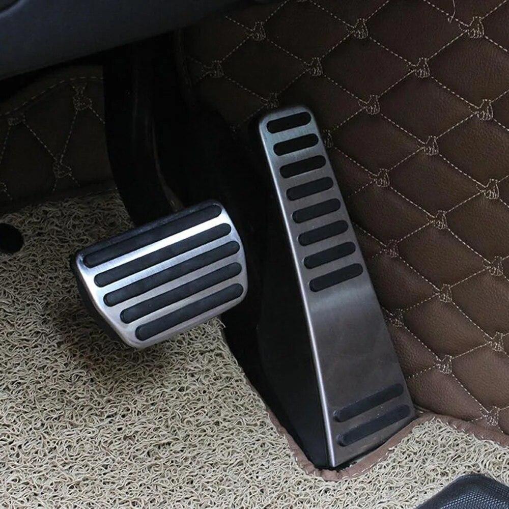 2 шт. автомобильные педали из нержавеющей стали XC90 V90 S90 XC60 S60 2015-педаль акселератора топлива подставка для ног тормоза крышка педали