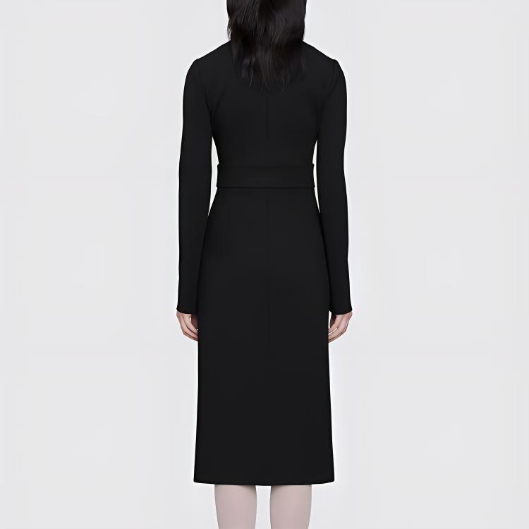 GUCCI Long Sleeved Dress Women's Black 623488-XJCK7-1000