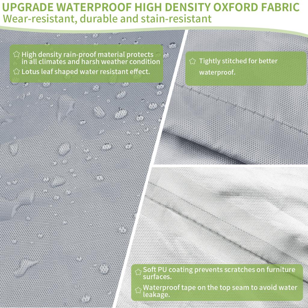 Universal Waterproof Outdoor Furniture Cover for Garden Chairs Sofa Table Dust Rain Snow Proof Protector